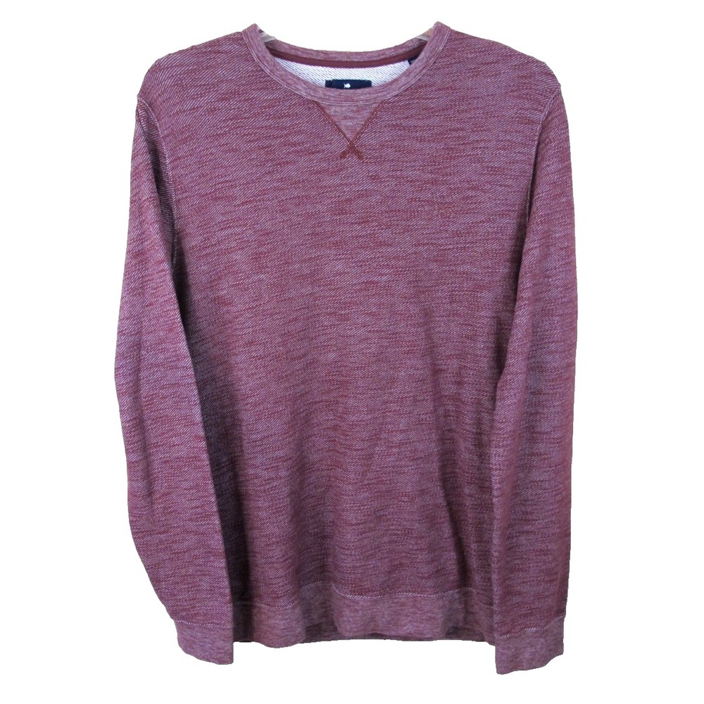 Southern Tide Upper Deck Long Sleeve Pullover Sweatshirt Men's Large‎ Maroon